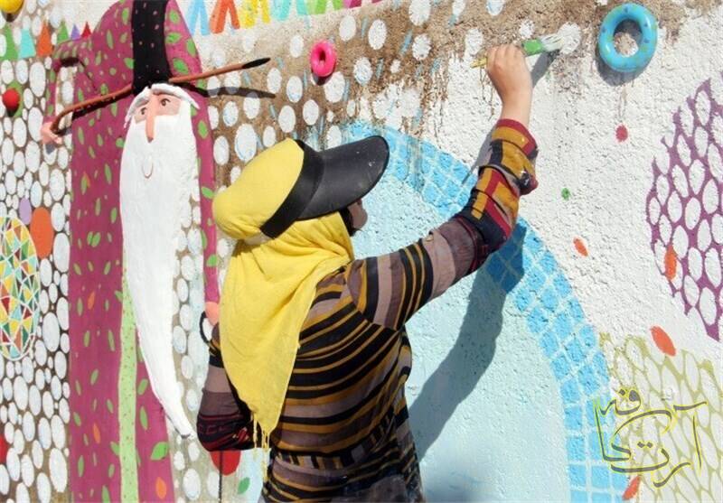 یادداشت سیدرضااورنگ نقاشی دیواری غار کلیسا ایران جهان