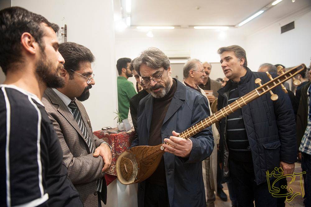 موسیقی حسین علیزاده  علی اکبر شکارچی  نمایشگاه ساز خانه موسیقی ایران