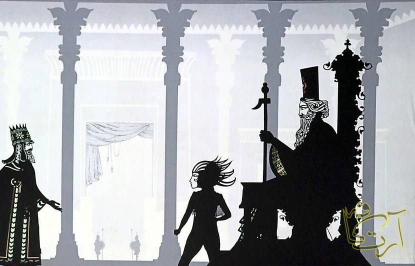 تئاتر نمایش سایه بازی  شاهنامه فردوسی  موزه کی برانلی  ژاک شیراک  پاریس حمید  رحمانیان